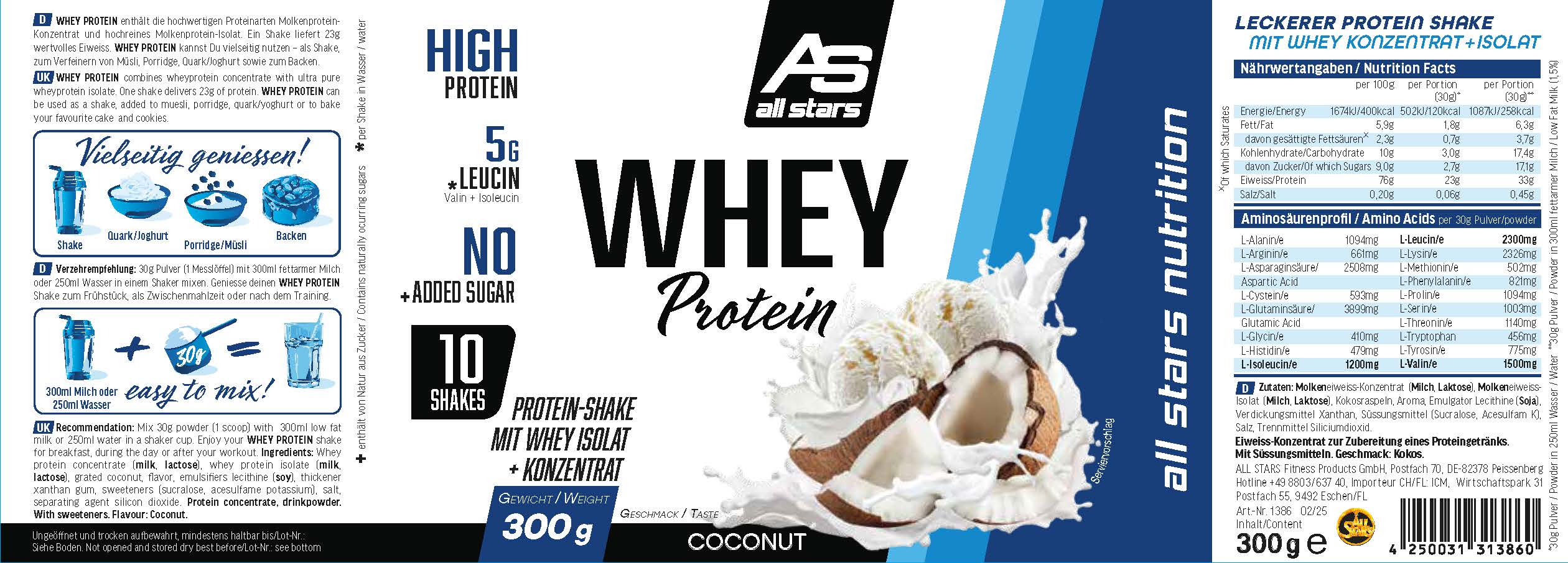 Etikett: WHEY PROTEIN_Coconut_300g_02_25_Screen